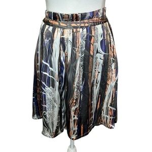 BYSI Abstract Print Skirt